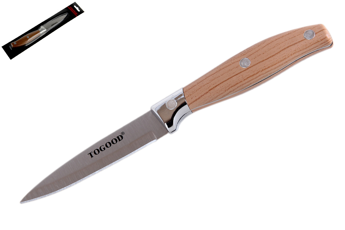 Нож кухонный 20см с нескользящей ручкой 1915