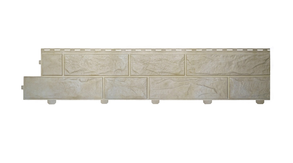 Сайдинг формованный "Альта-Профиль" Камень вулканический Рутил 3,02х0,225м / 0,77м2