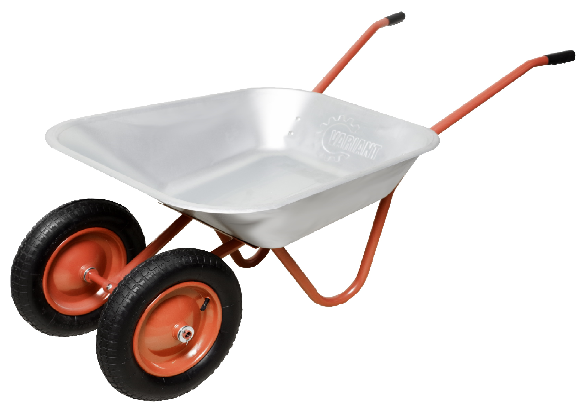 Тачка садовая 2-колесная 85л 120кг 12410