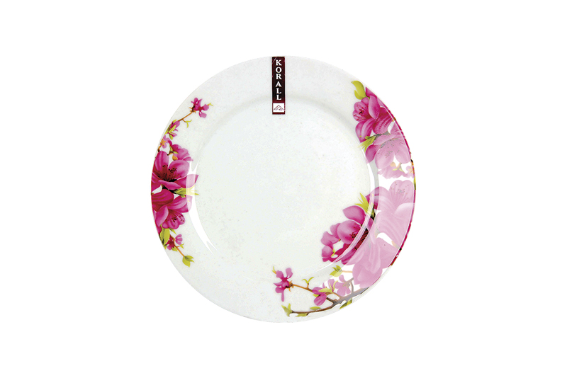 Тарелка керам. Сакура 18см десертная OV804-2