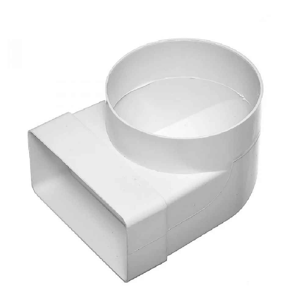 Соединитель воздуховода ERA 55х110 D100 угол 90 511СК10ФП 