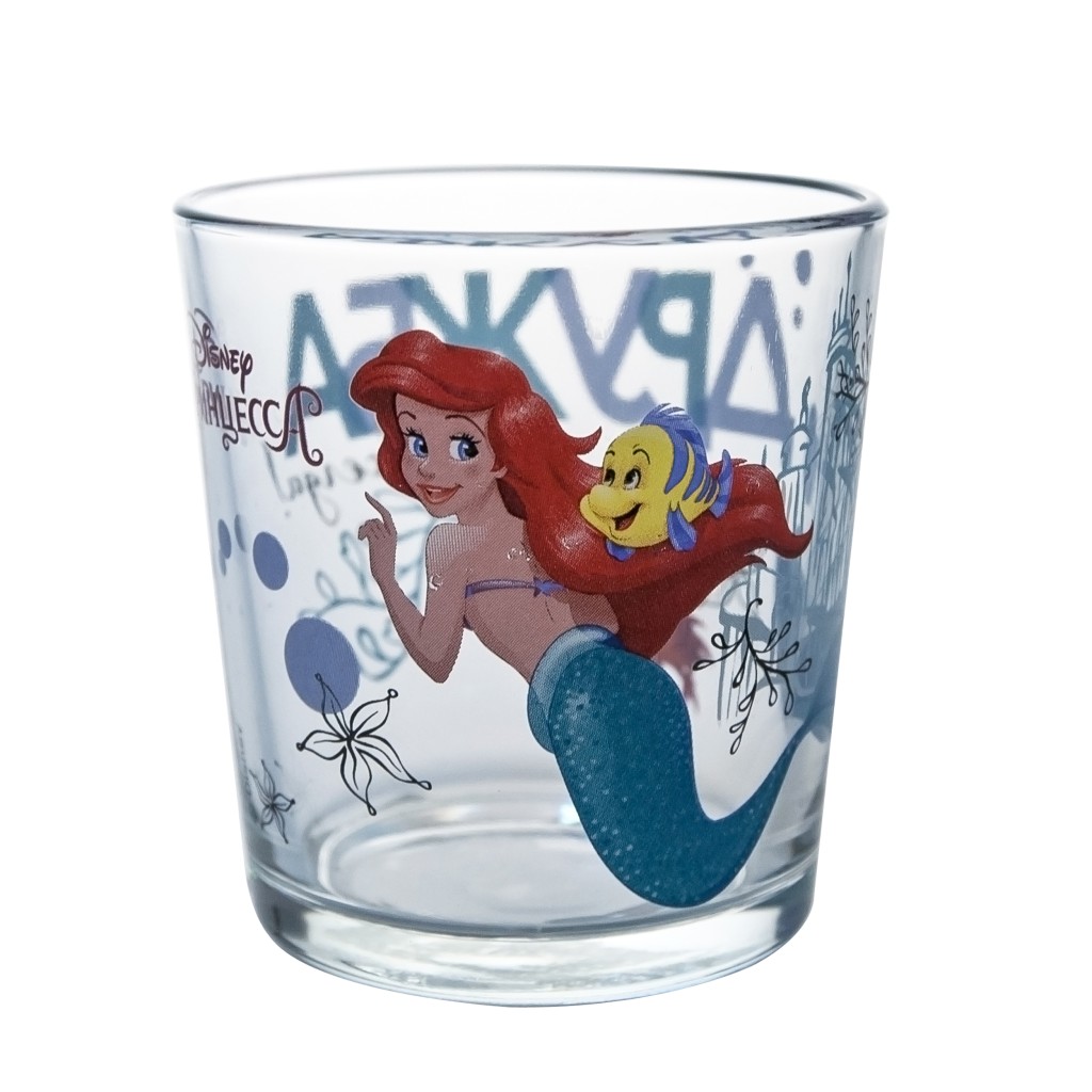 Стакан стекл. Принцессы 250мл низкий 05C1249-PR