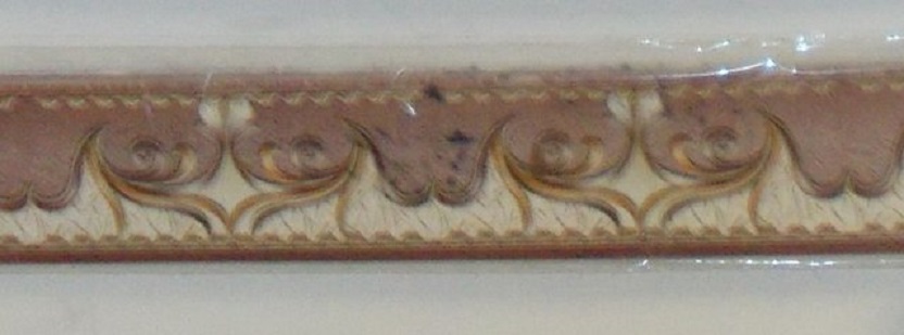 Бордюр бумажный декоративный красный 4см (в ассортименте)