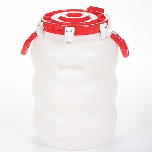 Бочка пласт.РАДИАН 50л с красной крышкой с широким горлом с защелками 1019304010193040- купить в АПлайн