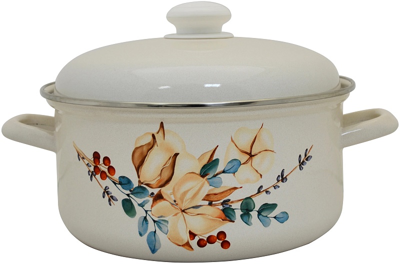 Кастрюля эмал. Унесенные ветром 2л С-1510АП2/4 96429С-1510АП2/4 96429- купить в АПлайн