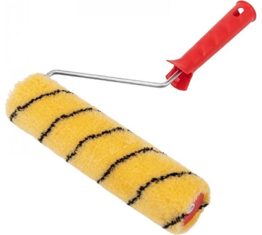 Валик с ручкой велюр 180мм Петрович П142-180