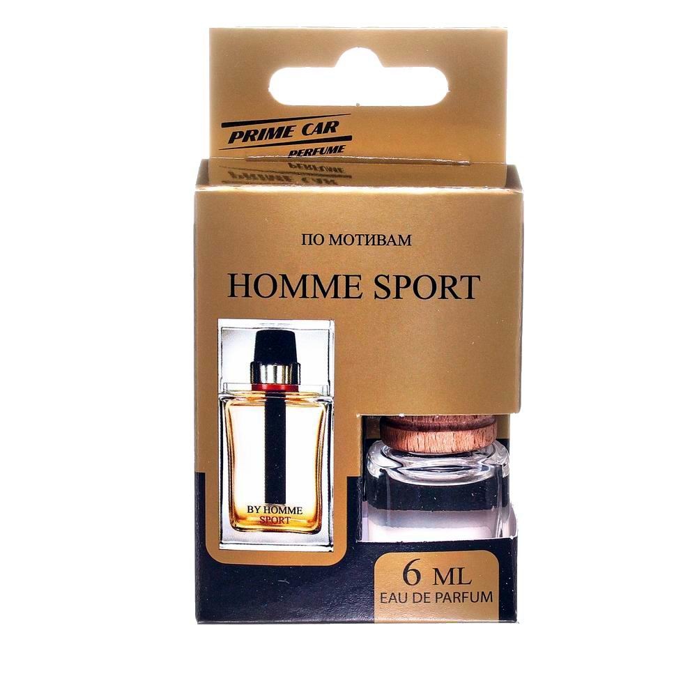 Ароматизатор подвесной стеклянный Perfume №9- HOMME SPORT 6мл
