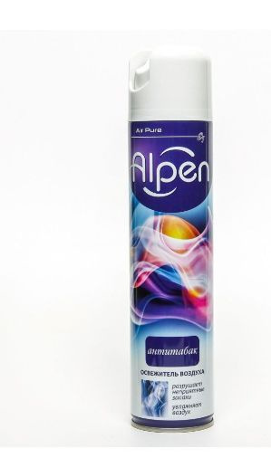Освежитель Alpen 300мл Антитабак - купить в АПлайн