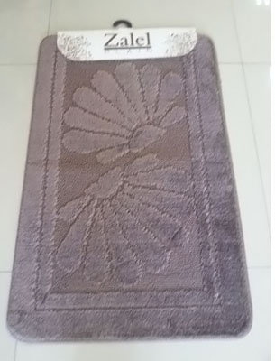 Коврик для ванной комнаты ZALEL D.Brown 55х85см005724- купить в АПлайн