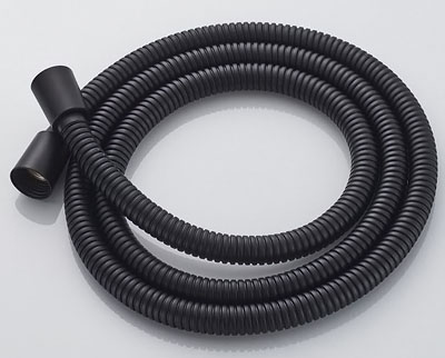 Шланг для душа имп/имп GOLDEN FOX Doublelock нерж.сталь черный94702- купить в АПлайн