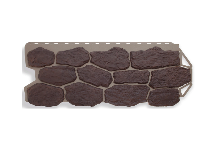 Фасадная панель "Альта Профиль" Камень Бутовый Датский 1,13х0,47м / 0,53м2