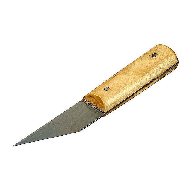 Нож сапожный 180мм деревянная ручка С900/2С 10596