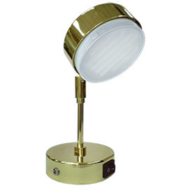 СВЕТИЛЬНИК ПОВОРОТНЫЙ "ECOLA" GX53 FT4173 НА КРОНШТЕЙНАХ, ЗОЛОТО FG5341ECB  /086/