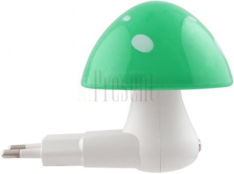 СВЕТИЛЬНИК СТАРТ NL 1LED ГРИБ ЗЕЛЕНЫЙ