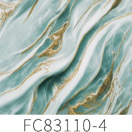 Самоклейка 0,45х2м Мрамор зеленый "Graсe" FC83110-4-45