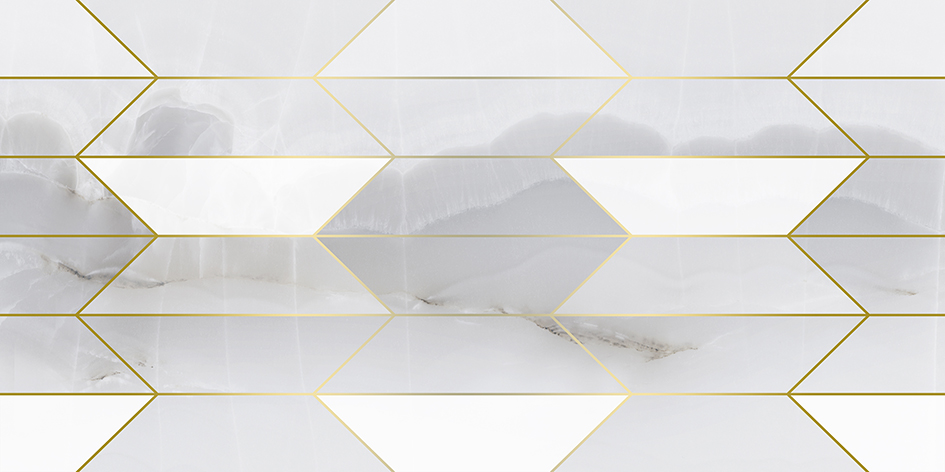 Декор Dreams серый 25х50см