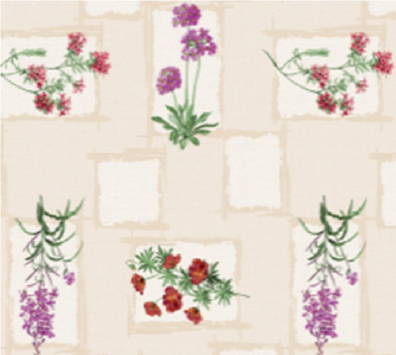 Клеенка Амарант на нетканевой основе 1,37х20м 6409C