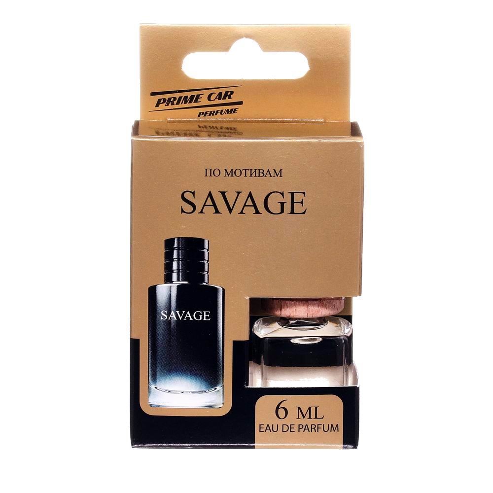 Ароматизатор подвесной стеклянный Perfume №3 - SAVAGE 6мл6ml Perfume - SAVAGE- купить в АПлайн