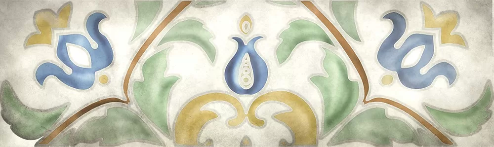 Декор Монпарнас глянцевый HGD\A306\9016 8,5x28,5см