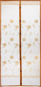 Сетка антимоcкитная на магнитах 100*210мм Цветы Рыжий кот 815181815181- купить в АПлайн