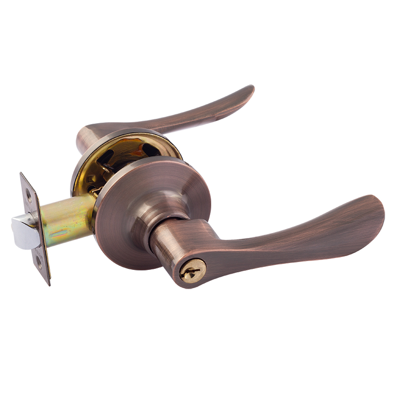 Ручка-защелка НОРА-М ISPARUS ЗВ3-01 (ключ/фиксатор) старая медь