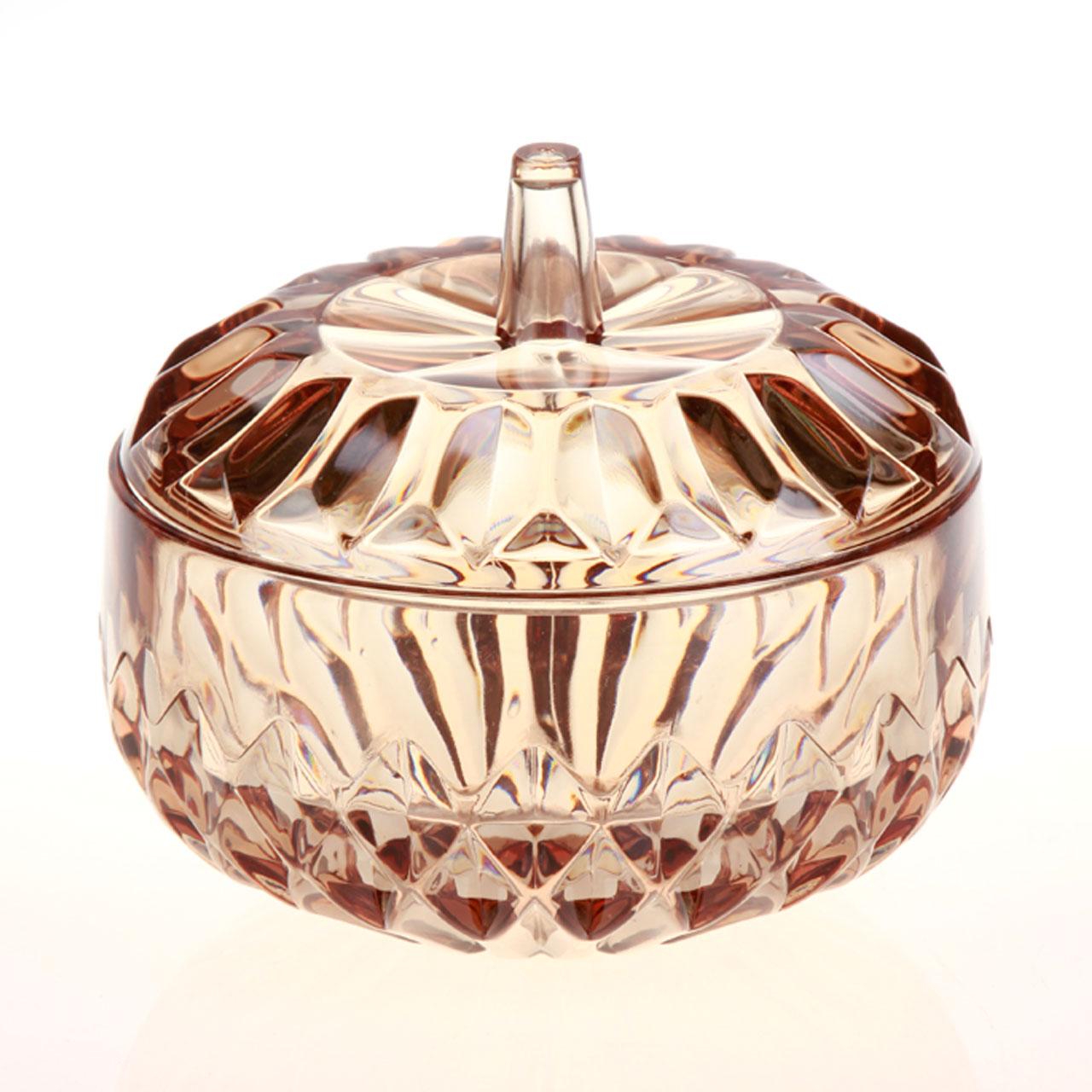 Сахарница пласт. Богема с крышкой М389