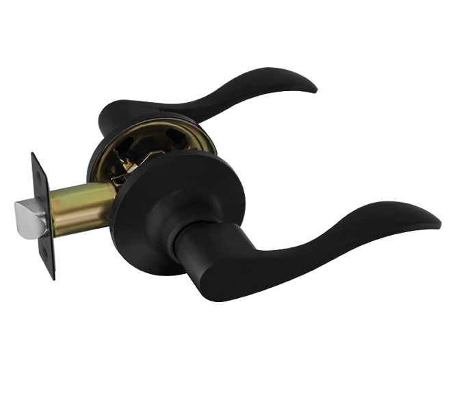 Ручка-защелка НОРА-М ISPARUS ЗВ1-05 черный18810- купить в АПлайн