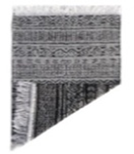 Коврик из хлопка Gracya серый 60х110 S2861 КВ081105