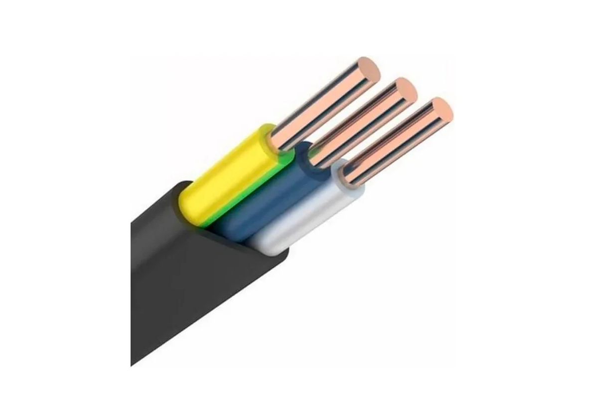 Кабель силовой с мед.жилой ВВГп-нг(А)-LS 3х2,5м ГОСТ 100м