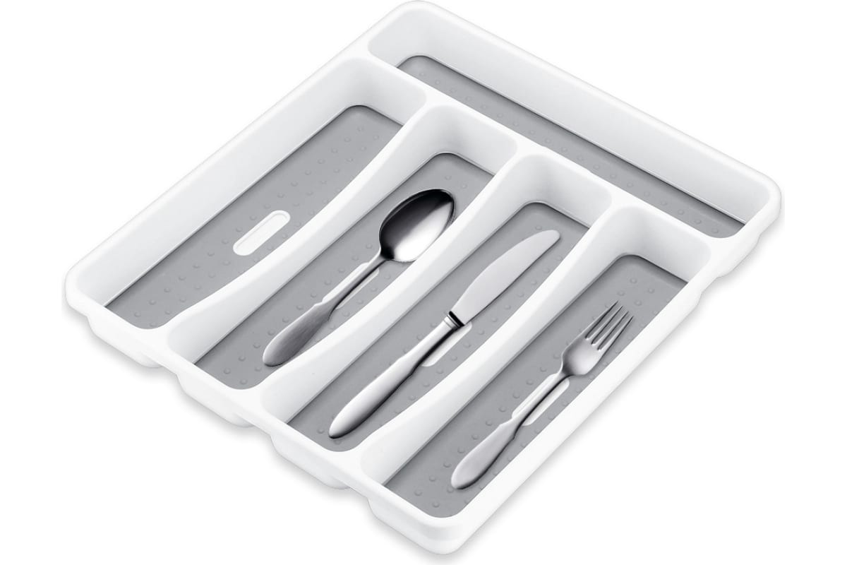 Лоток для столовых приборов пласт. FORMA 32,5х28,5х4,5см 105121