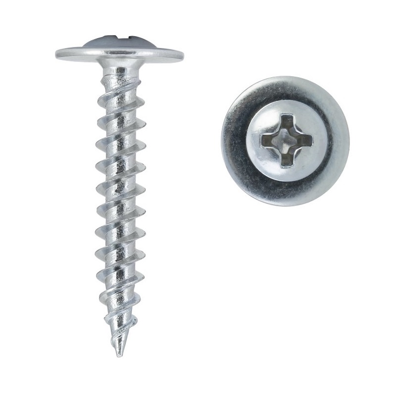 Саморез металл/металл острый 4,2х25 с прессшайбой коробка (200шт) Стройметиз