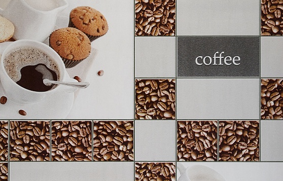 Обои бумажные моющиеся Брянск Кофе 3 0,53х10м С1БР-ГП