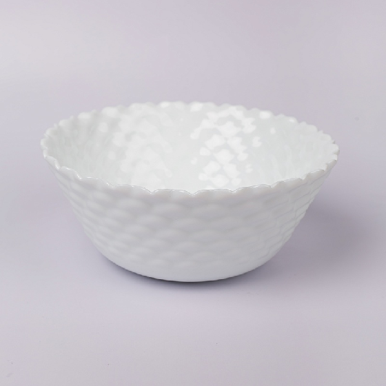 Салатник стеклокерам. БЕЛЫЙ (WHITE) 16,5см PO-770P 116832116832- купить в АПлайн