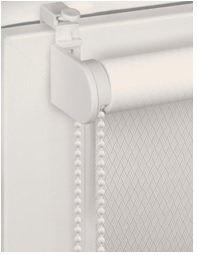 Штора рулонная Ribbed белый 80х160см6530055- купить в АПлайн