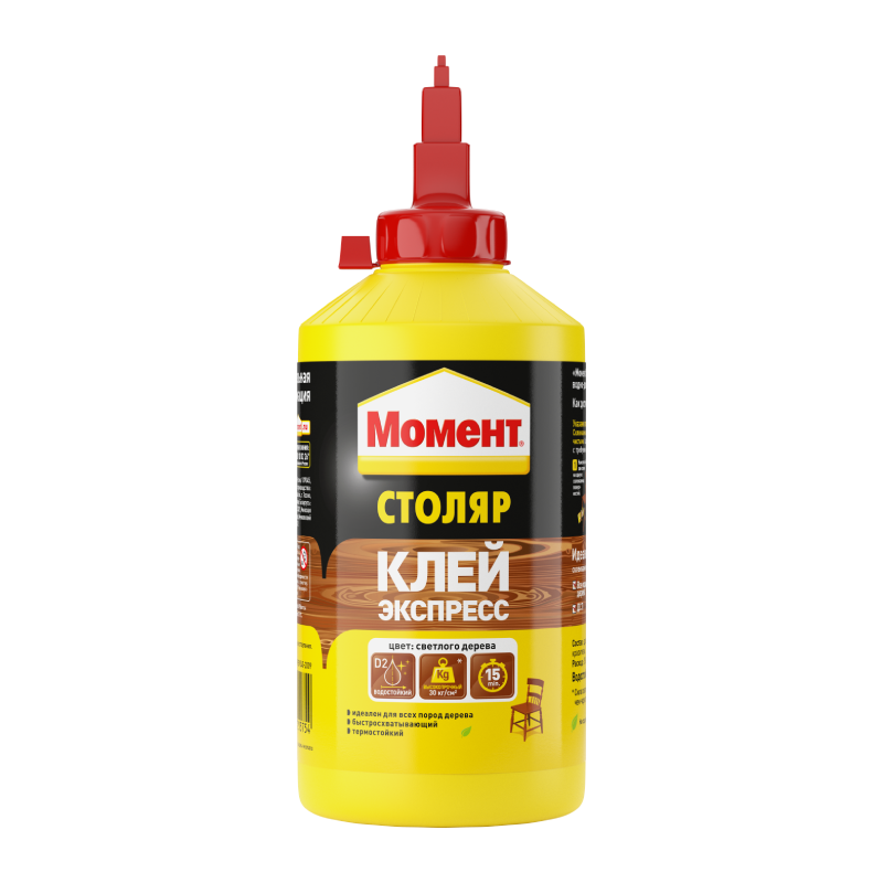 Клей ПВА МОМЕНТ СТОЛЯР Экспресс 750гр /422984/***422984- купить в АПлайн