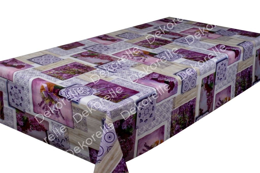 КЛЕЕНКА СТОЛОВАЯ НА ПВХ DEKORELLE JAKLIN 060, РАЗМ. 1,4*20М