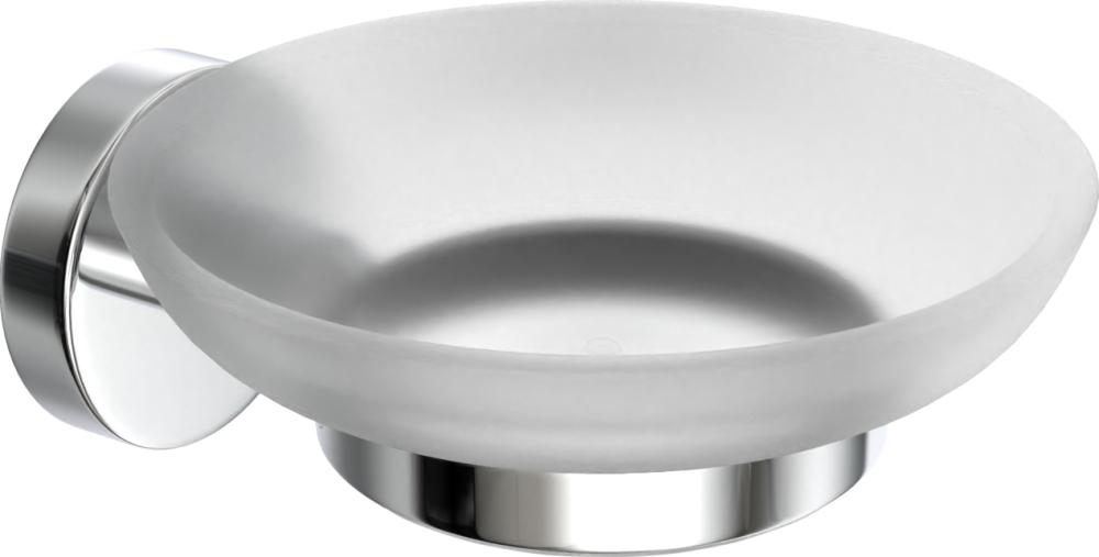 Мыльница стекло BLACK 20585 