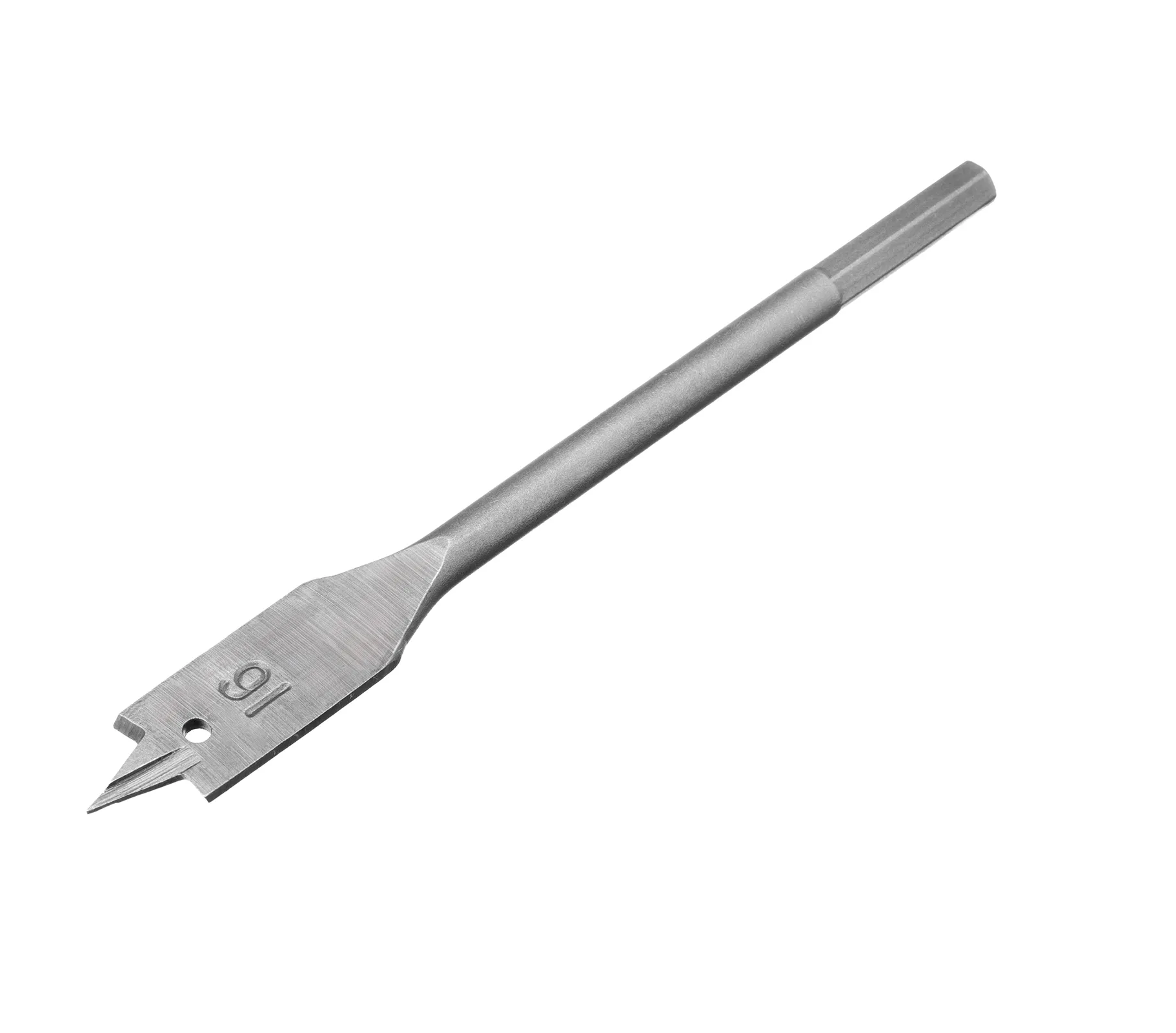 Сверло по дереву перовое 16мм HEX Сибртех 70366