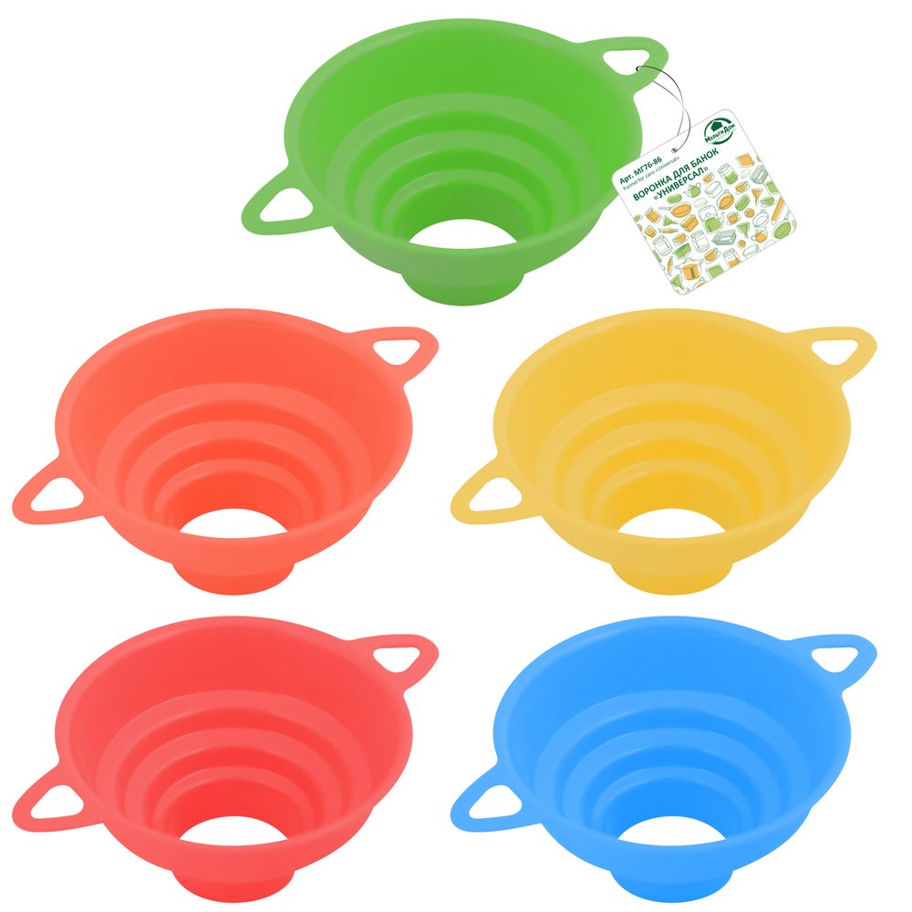 Воронка для банок пласт. Универсал 4-9см МГ76-86