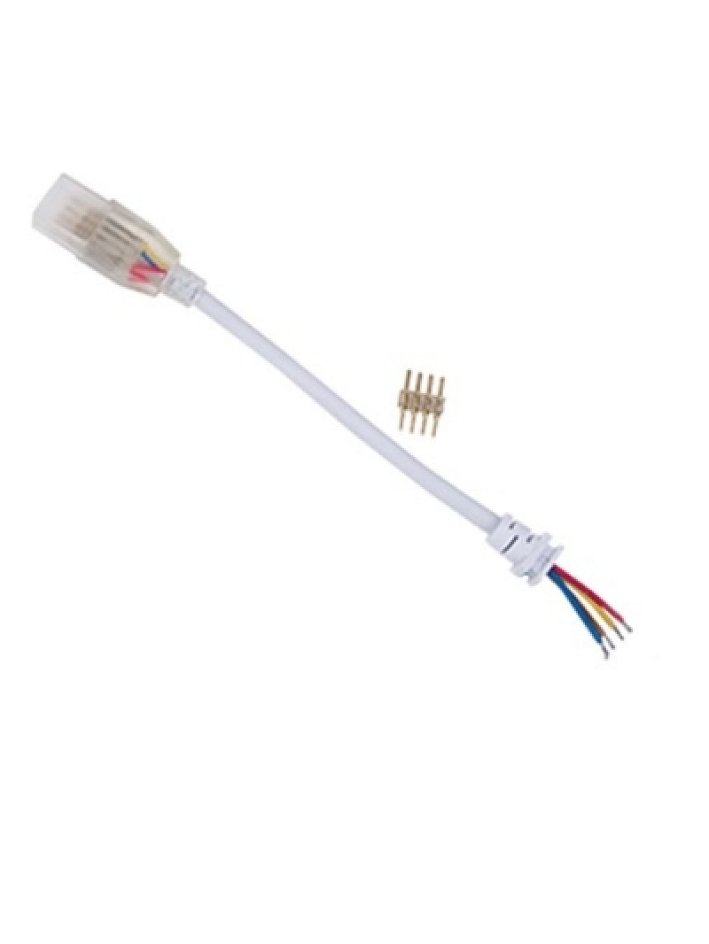 Коннектор Ecola 220v 14х7 гибкий соединитель лента-лента 2-конт SCVN14ESB