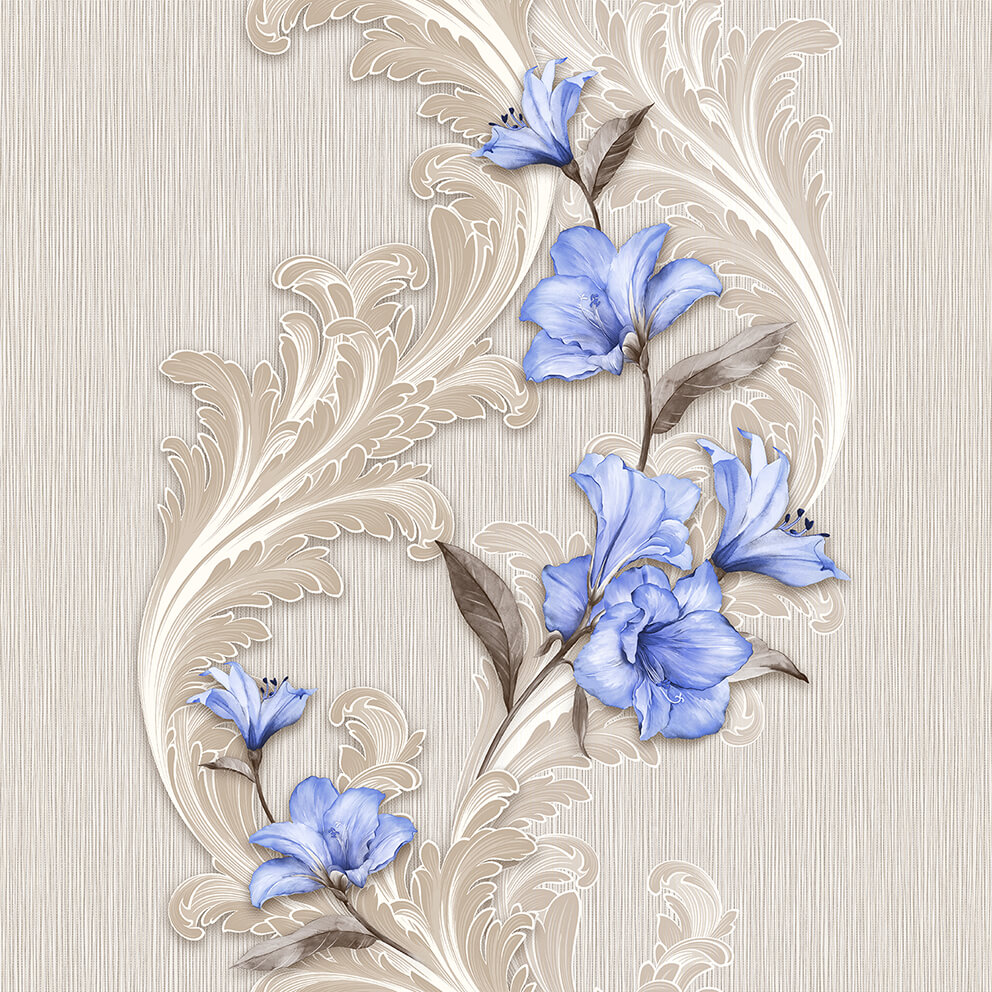 Обои бумажные симплекс Фокс Элина 0,53х10м 10556