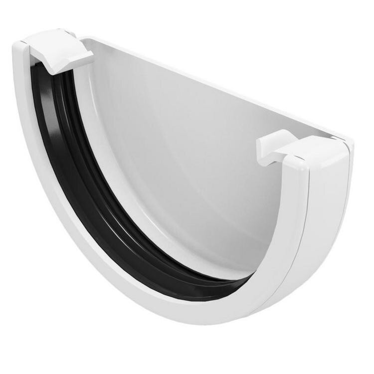 Заглушка желоба FINEBER белый