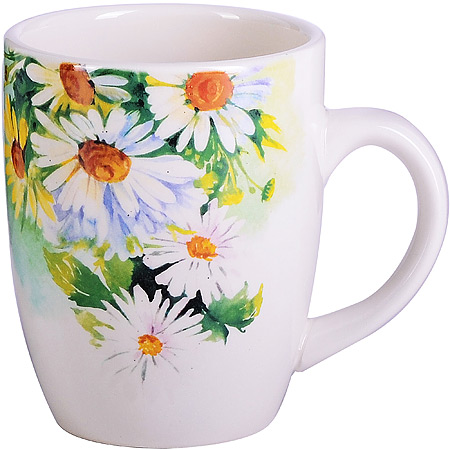 Кружка керам. Ромашка 310мл 30770 