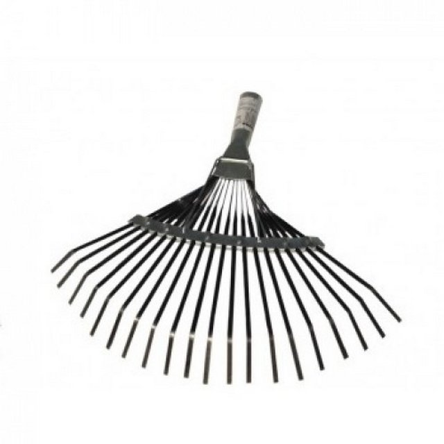 Грабли веерные металл. 18 зуб. проволочные порошковая окраска б/ч пла933