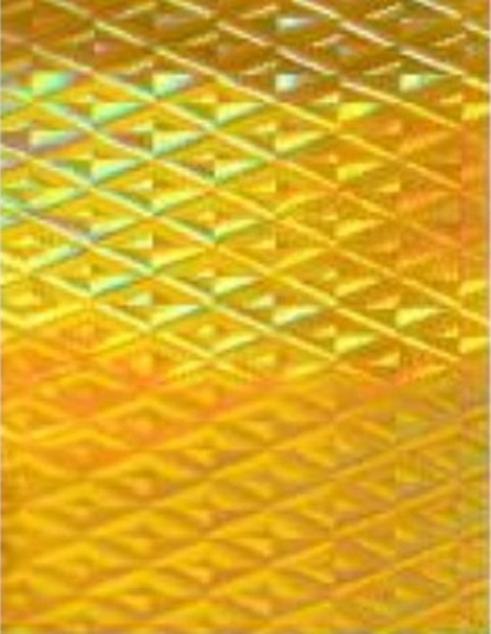 Самоклейка 0,45х8м Голография золото Color Decor 1001