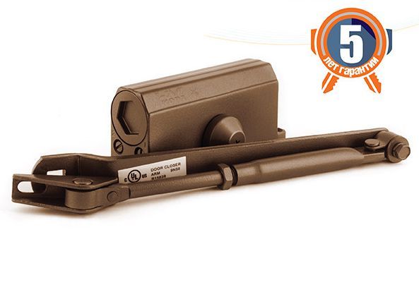 Доводчик дверной №3 до 80кг коричневый0- купить в АПлайн