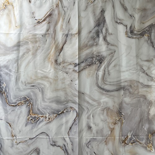 Штора для ванной комнаты САНАКС серый мрамор 180х200 см полиэстер 01-78