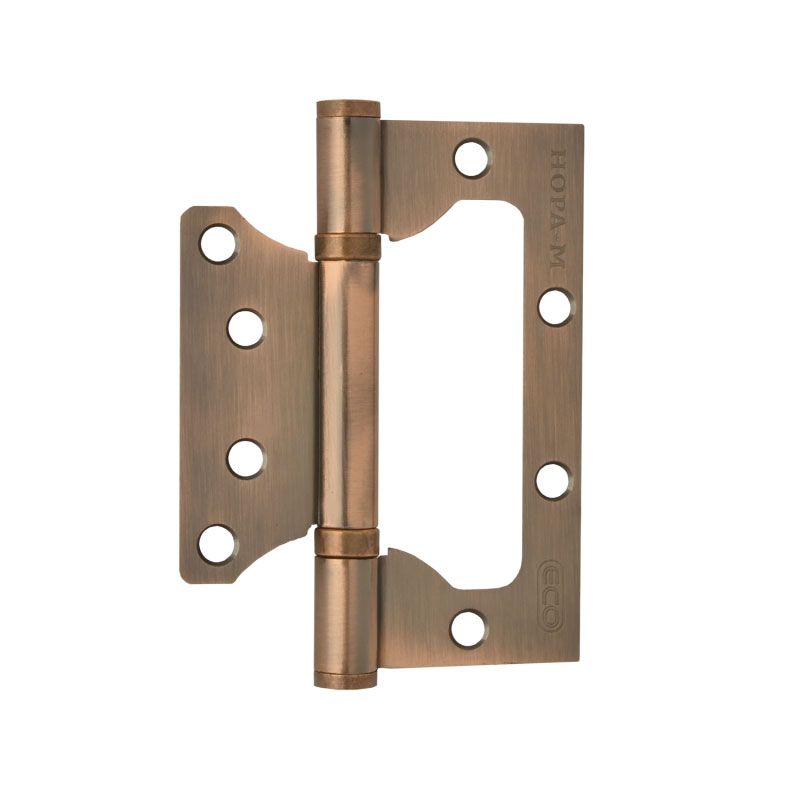 Петля накладная (бабочка) НОРА-М STD 800-4 100х75х2,5мм старая медь (2шт)15528- купить в АПлайн