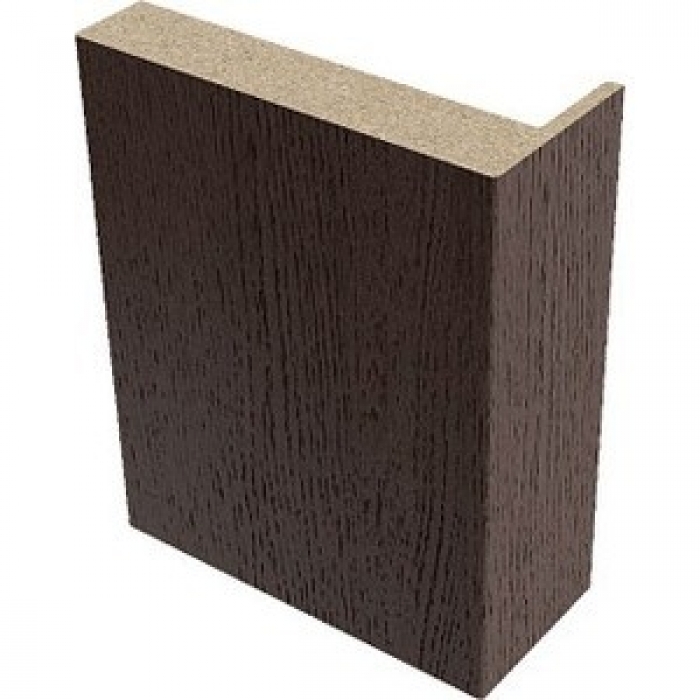 Наличник прямой телескопический 80х12х2150 дуб графит вералинга) 3 шт.(комплект)