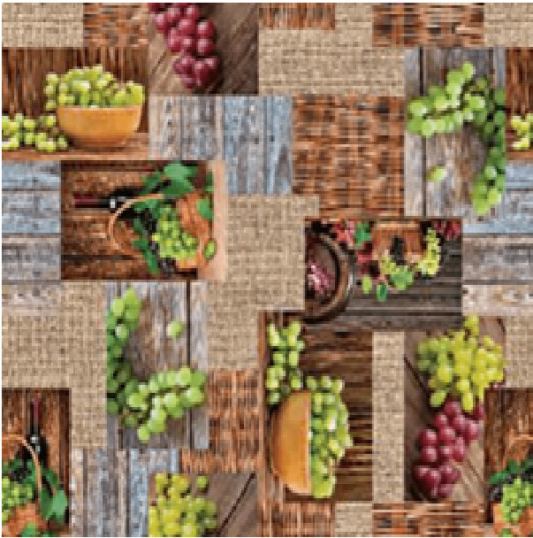 Клеенка Колорит Мажор на нетканевой основе 1,35х20м 537/2